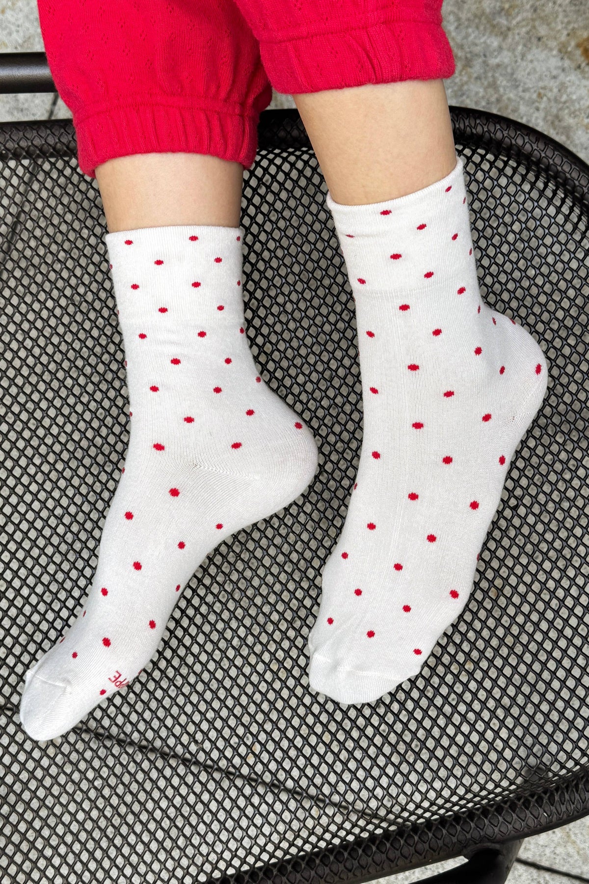 Polka Dot Sneaker Socks (wholesale)