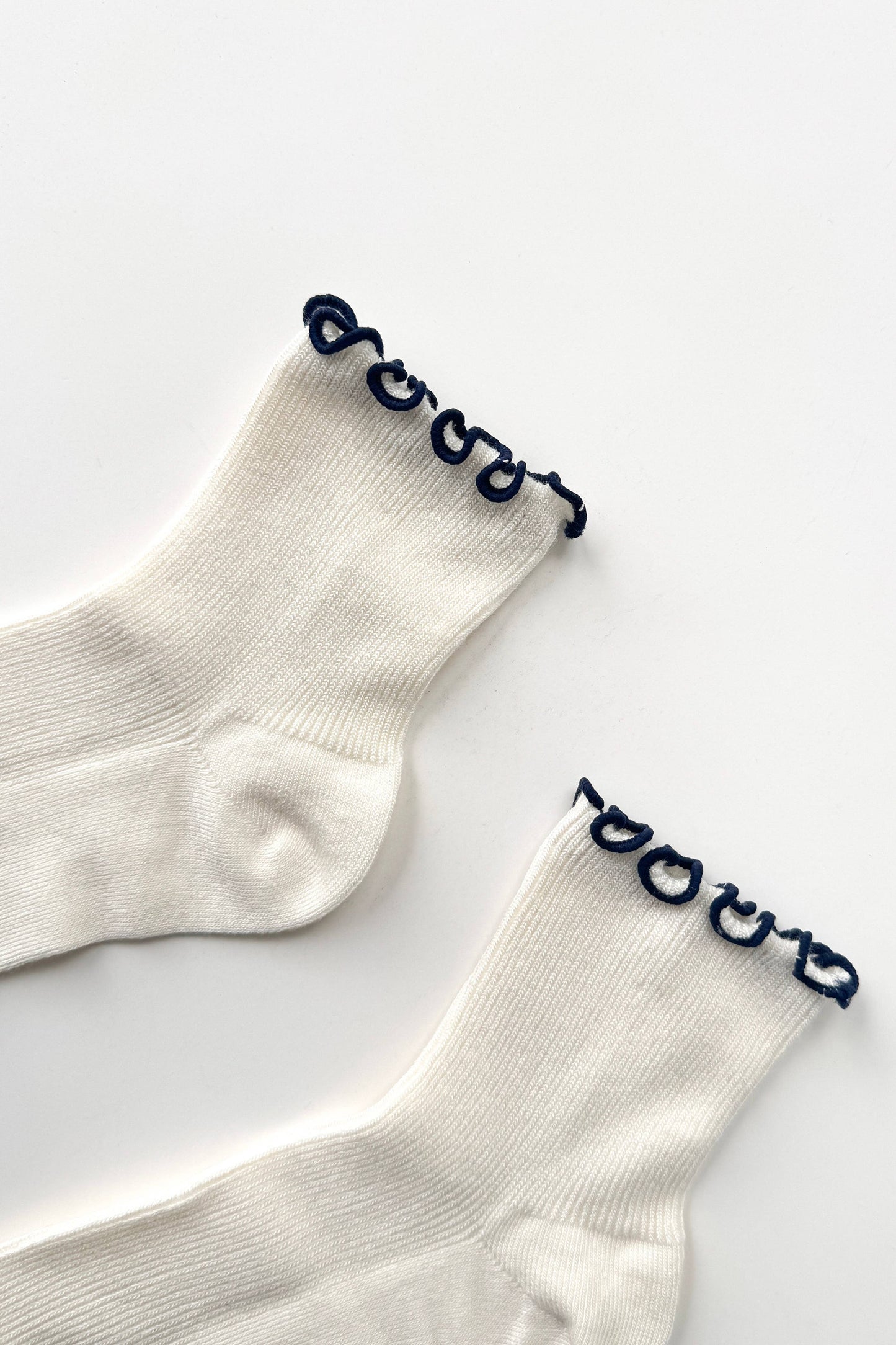 The Petite Ruffled Modal Socks (wholesale)