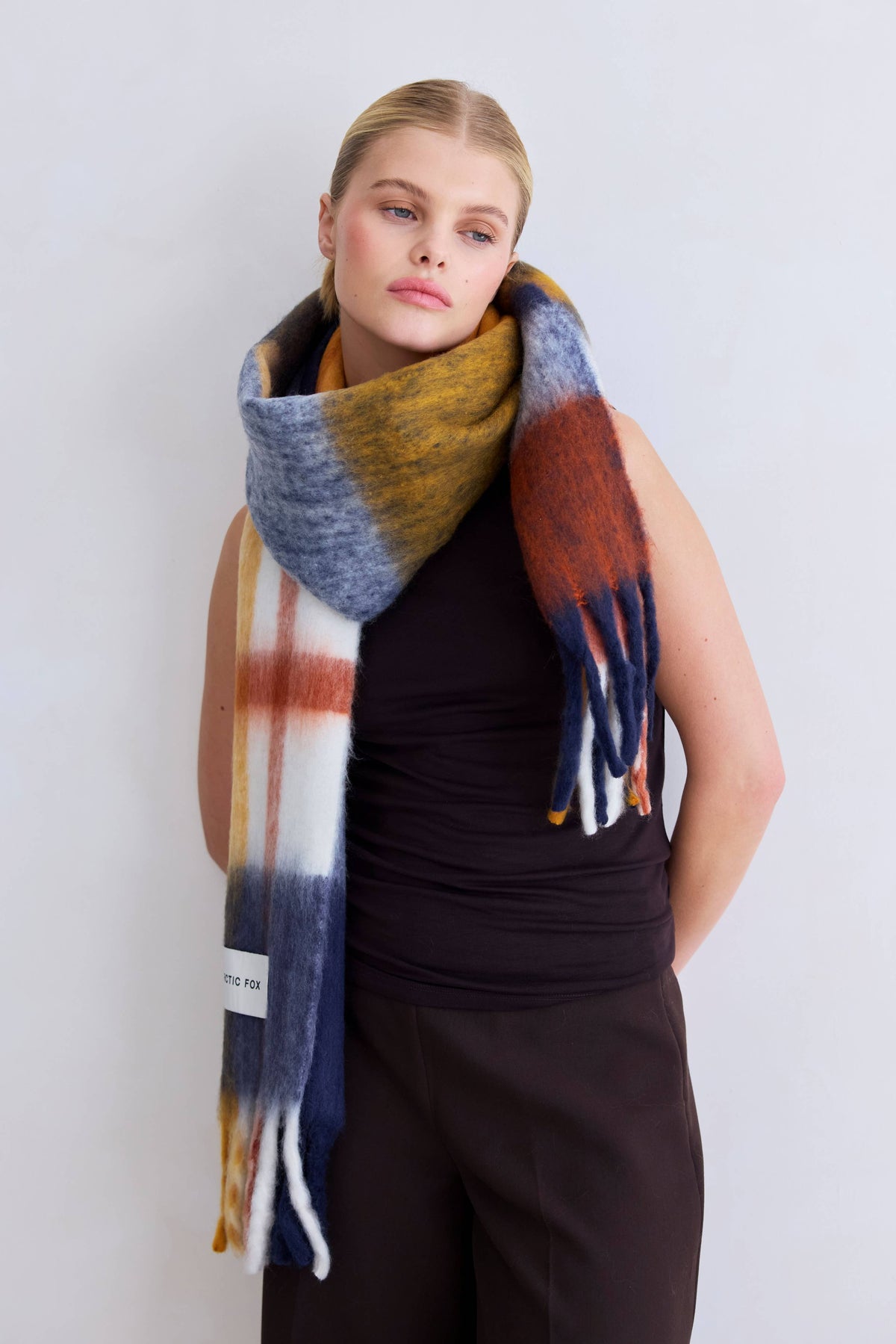 The Stockholm Scarf - 100% Recycled - Midnight Summer - FW26