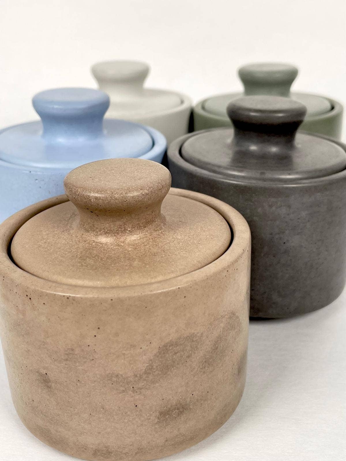 Bordssalt | 3" Concrete container with lid