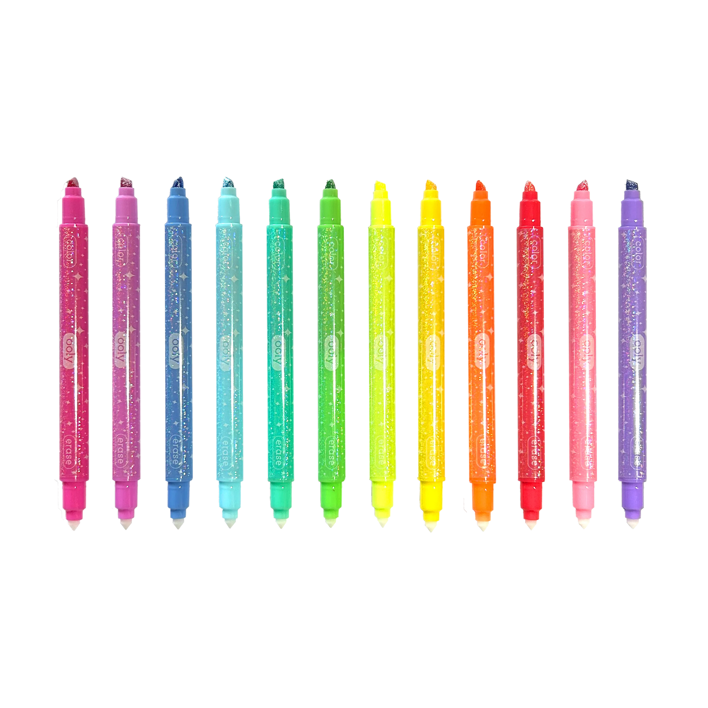 Make no Mistake!: Glittery Erasable Markers (Set of 12)