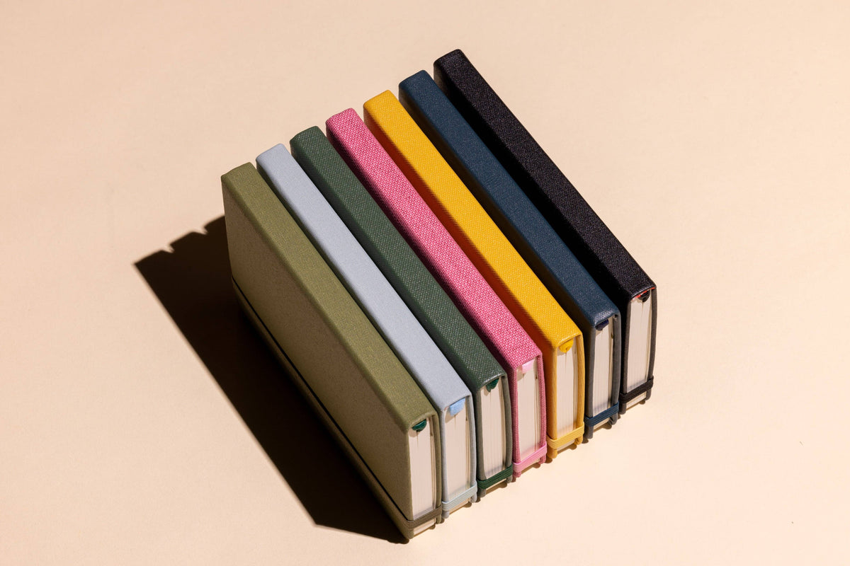 Pocket Notebook | Small Lined Journal | 7 Colors 