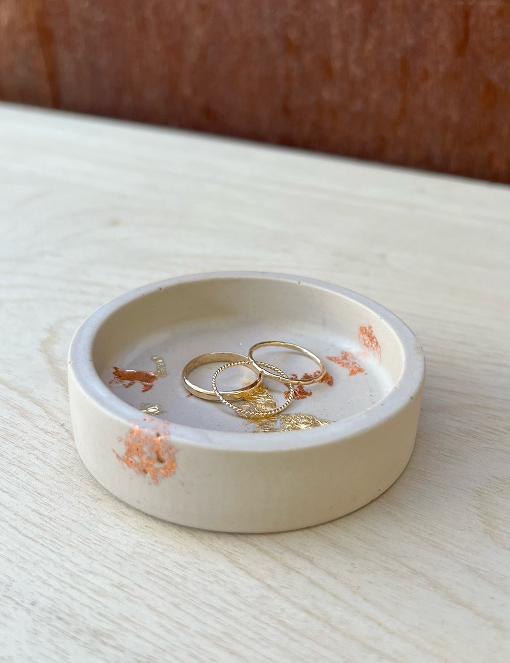 Gold Rush Jewelry Dish