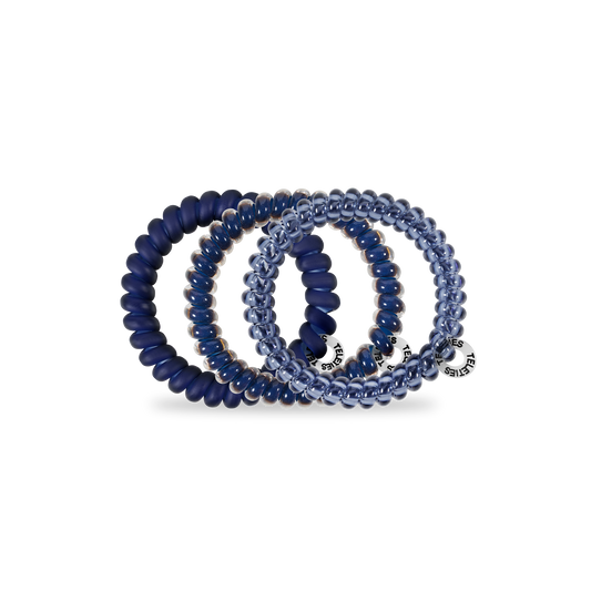 Spiral Hair Coils | Small | Nightfall Navy Hair Ties