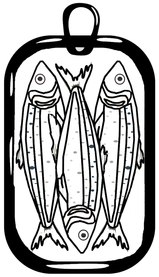 Tiny Tumbler - Sardines