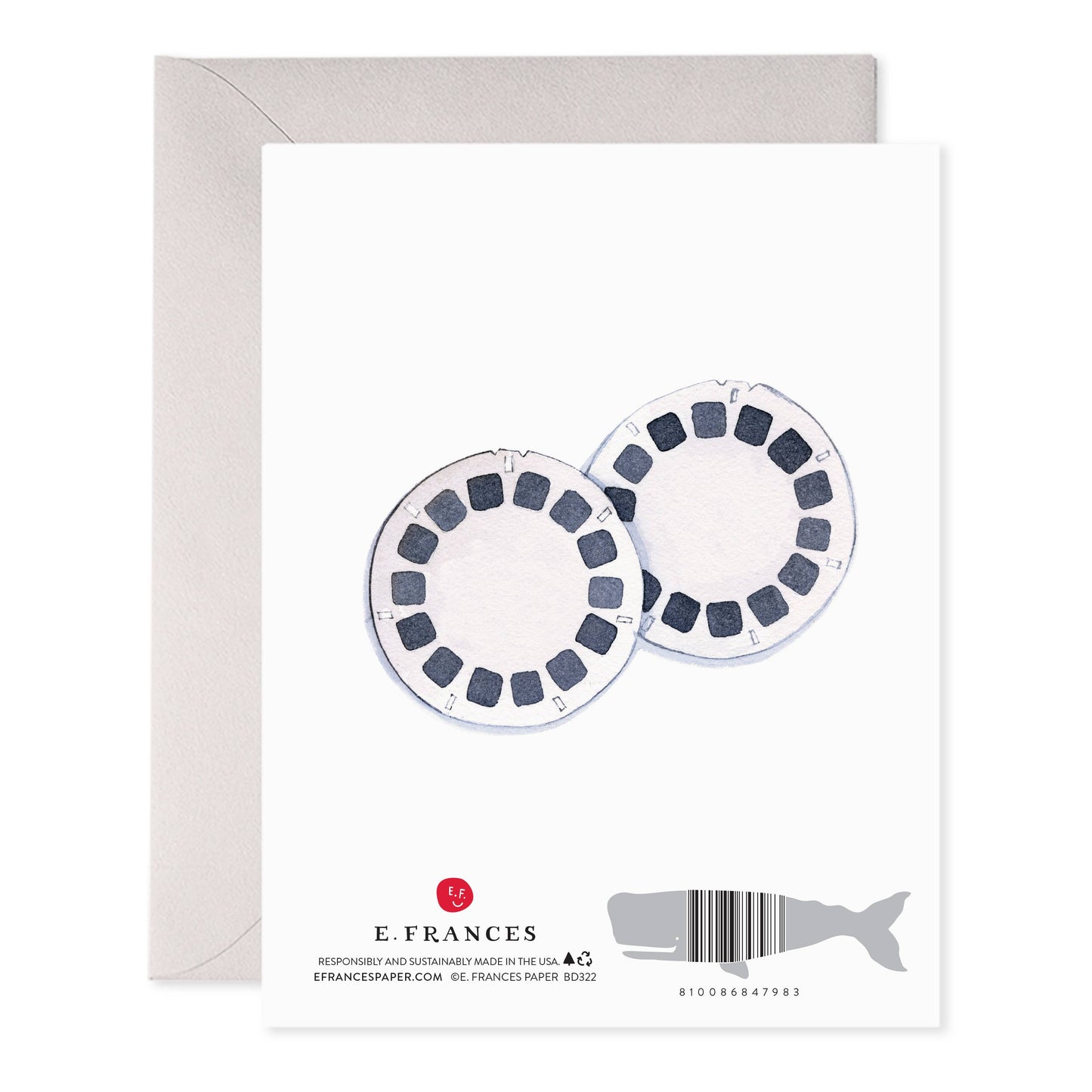 Viewfinder Birthday Card – Retro Nostalgia Greeting Card