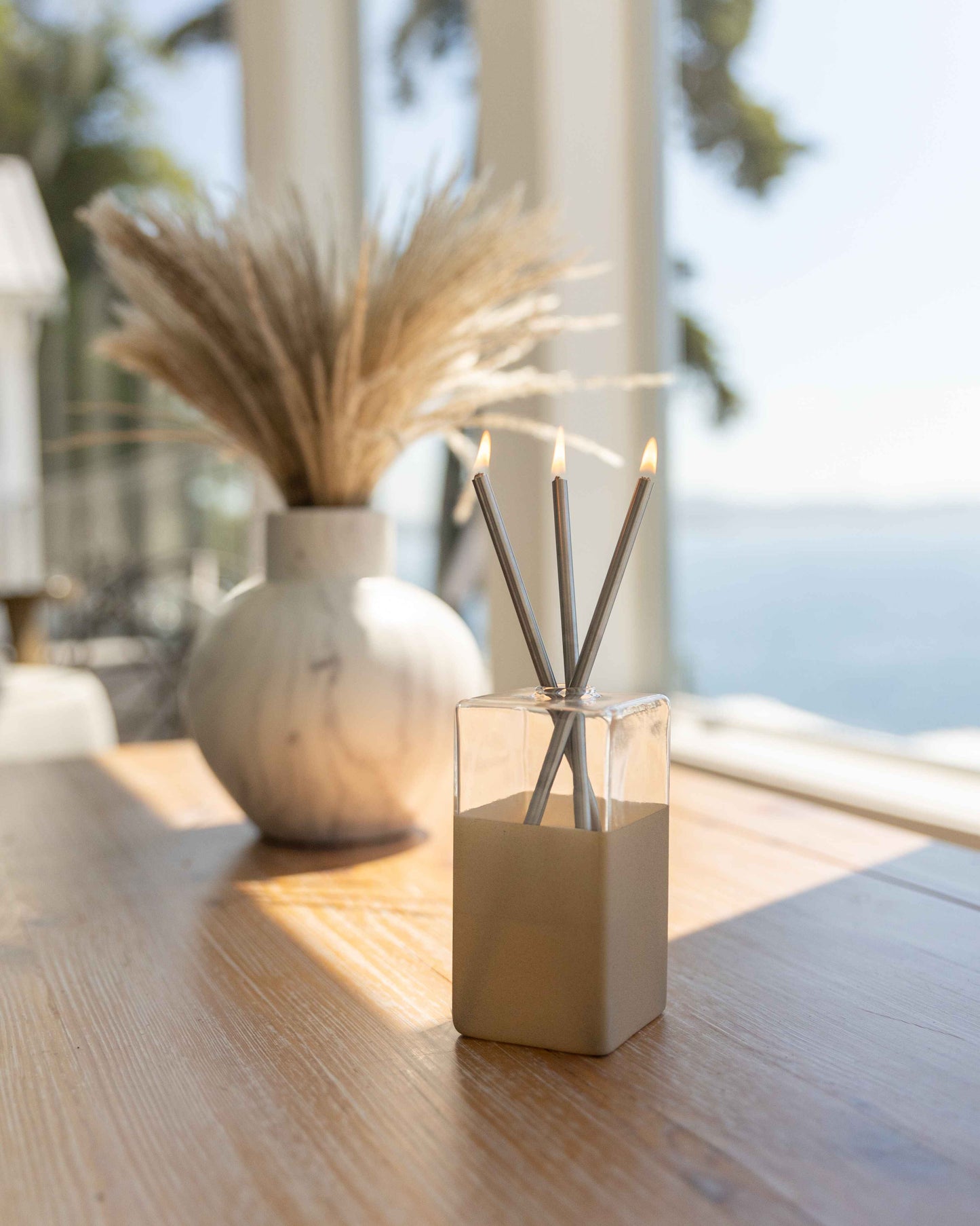 Silver Everlasting Candle – Reusable Steel Candles [x1 Pack]