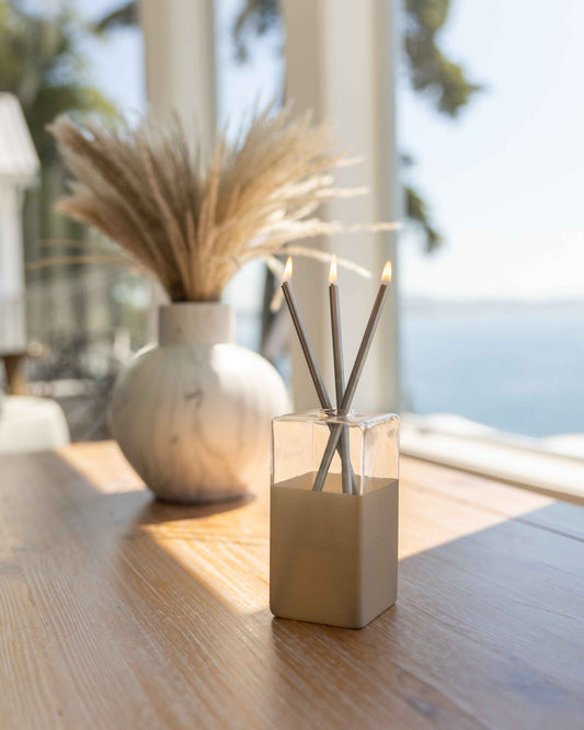 Silver Everlasting Candle – Reusable Steel Candles [x1 Pack]