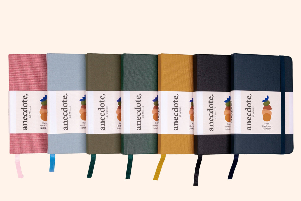 Pocket Notebook | Small Lined Journal | 7 Colors 