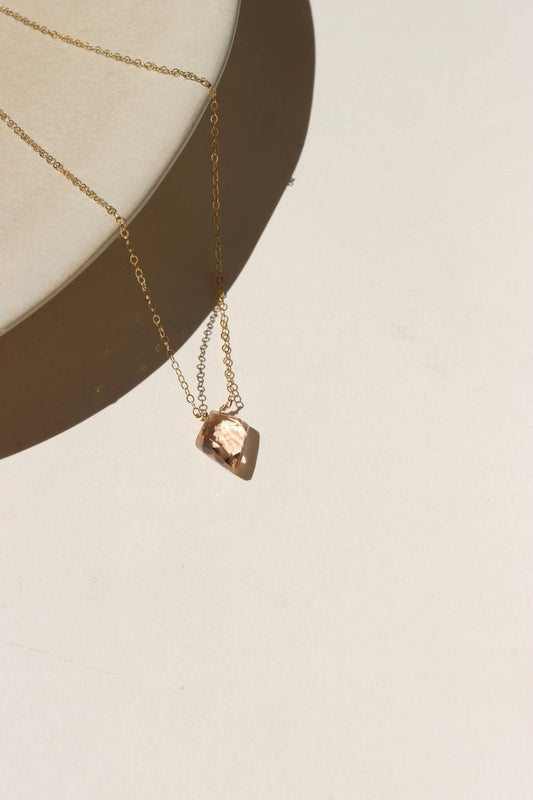 Champagne Quartz Necklace