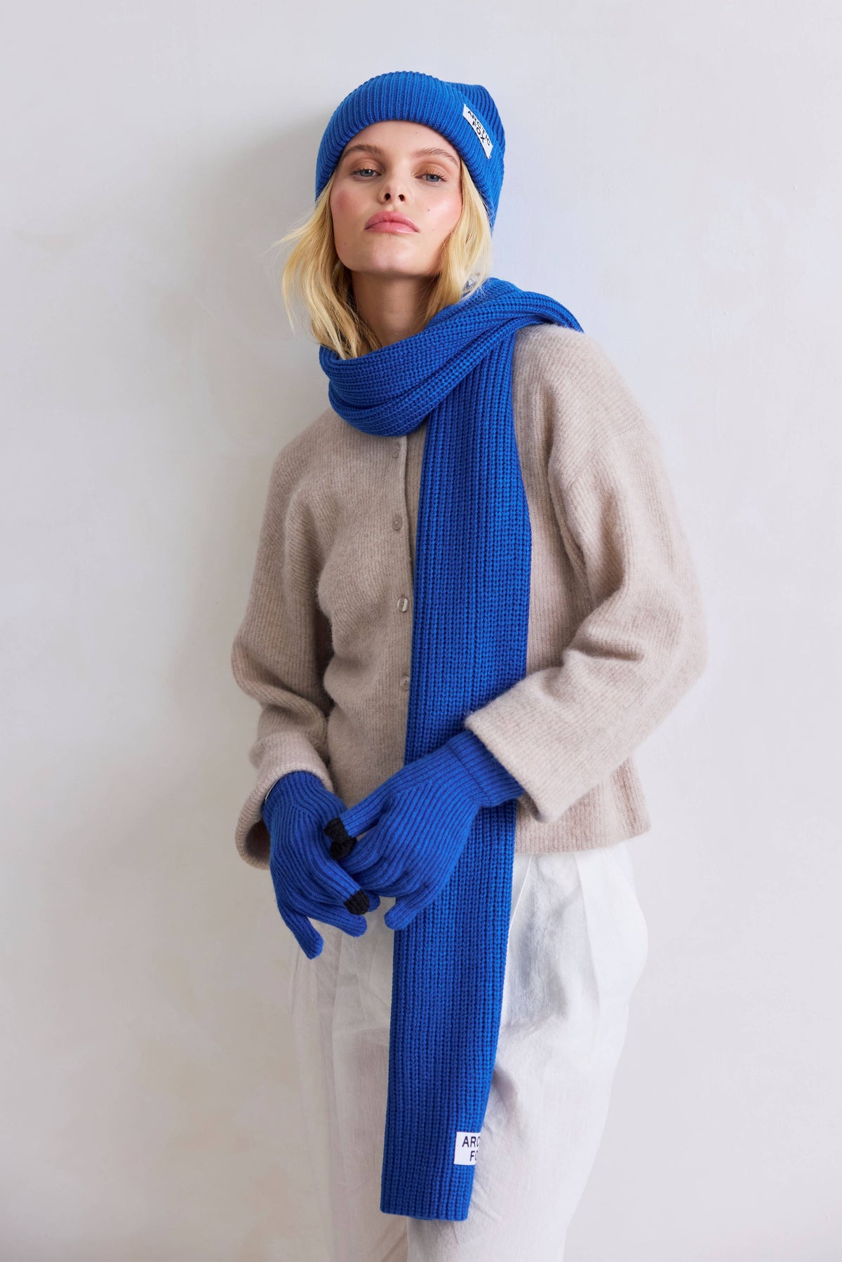 Recycled Bottle Gloves - Ocean Blue - FW25