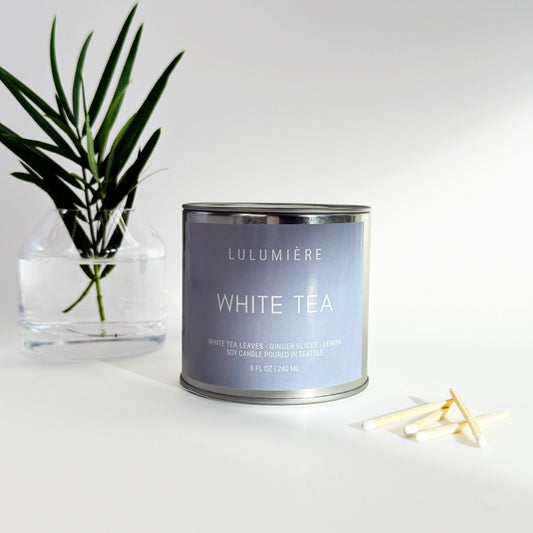 White Tea Candle
