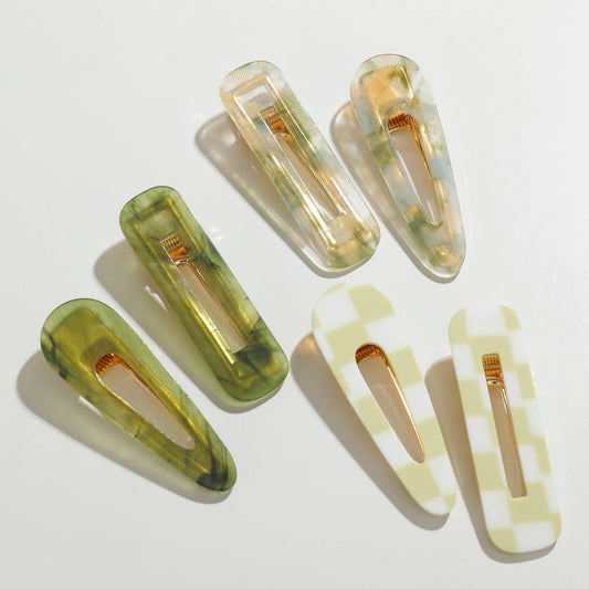 Gemma Garden Barrette Hair Clip (Set of 2)