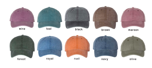 Custom Western Rope Embroidered Baseball Dad Hat