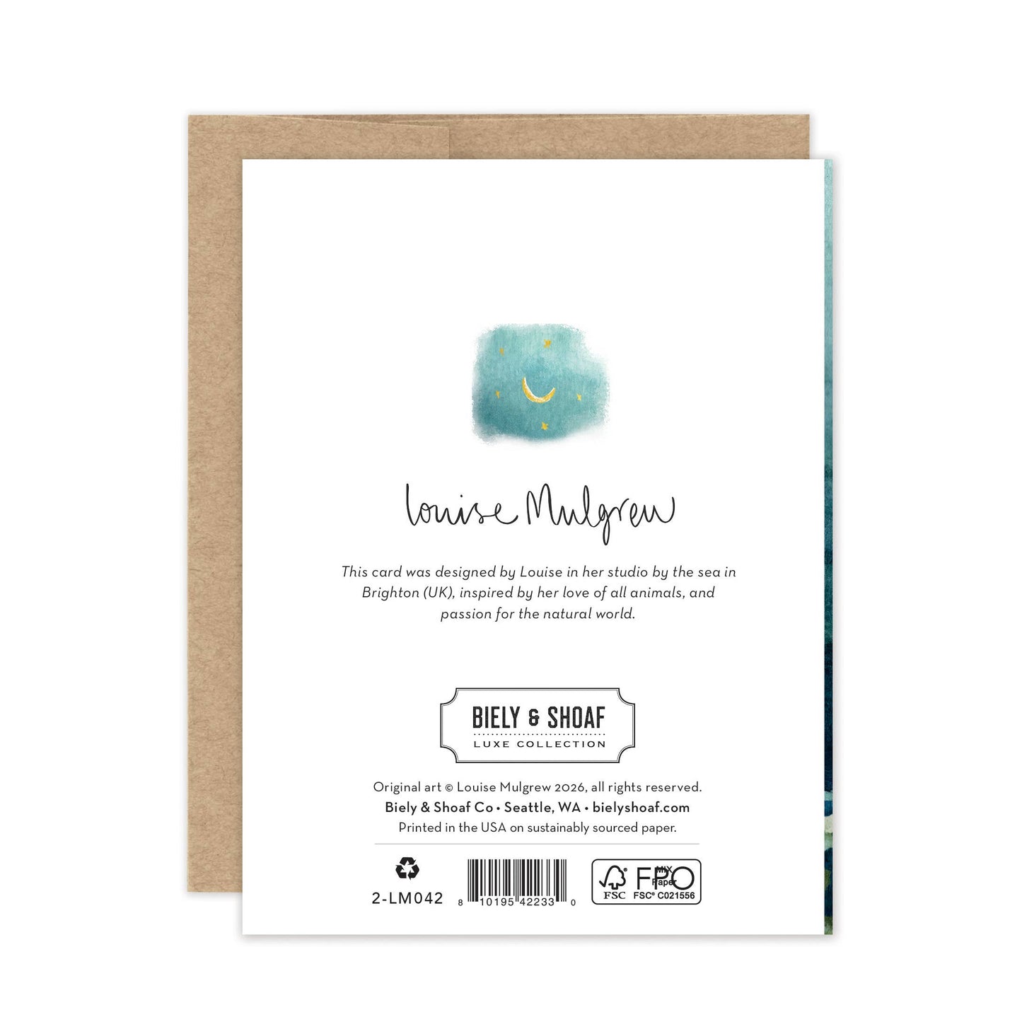 Starry Night Birthday - Luxe A2 Card