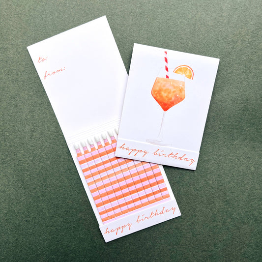 Aperol Spritz Match Card® | Candle Matches