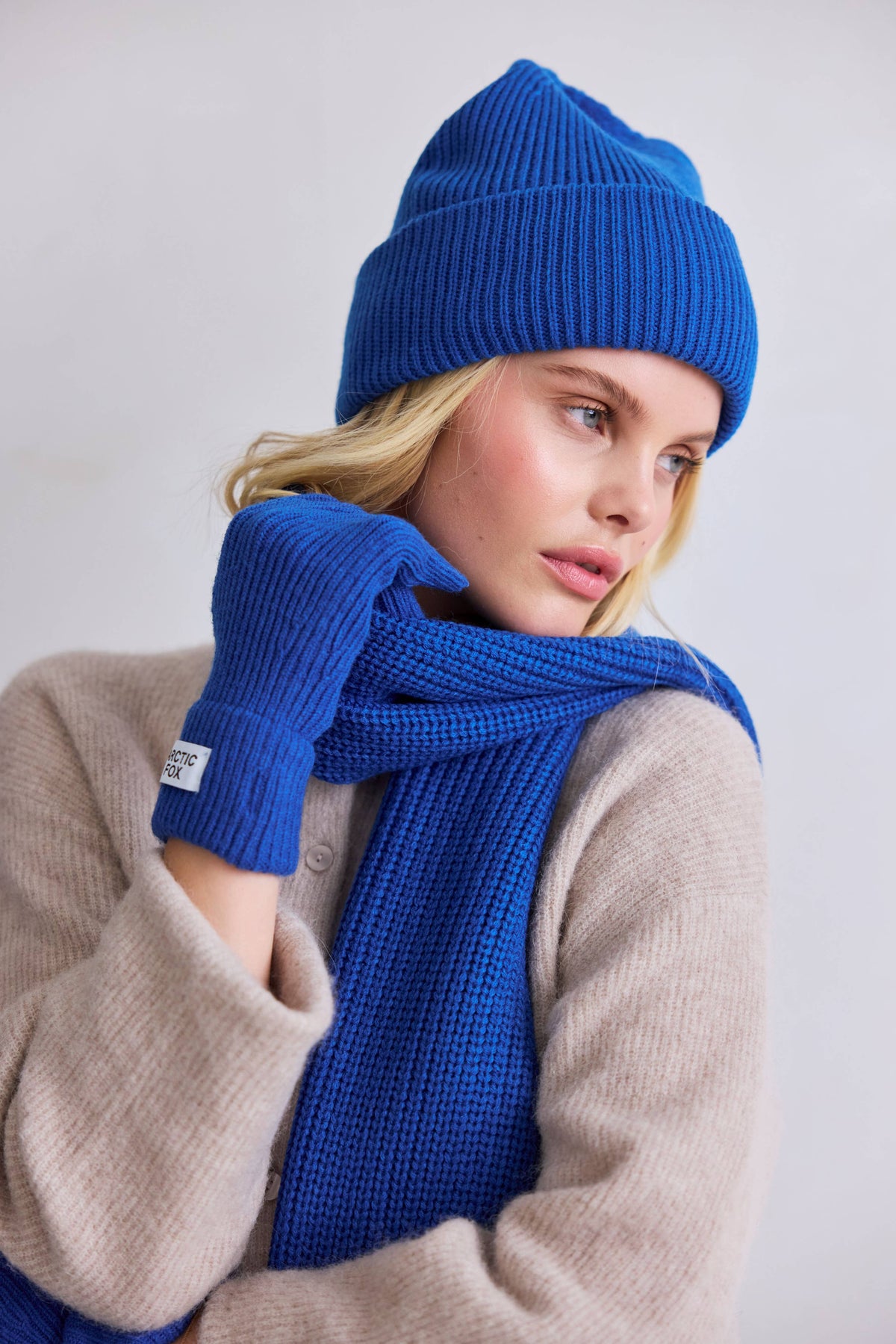 Recycled Bottle Gloves - Ocean Blue - FW25