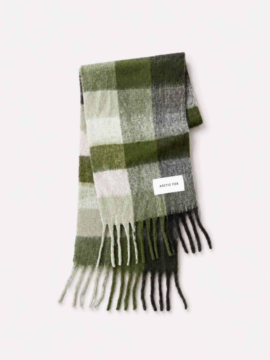 The Reykjavik Scarf - 100% Recycled - Mossy Greens - FW26