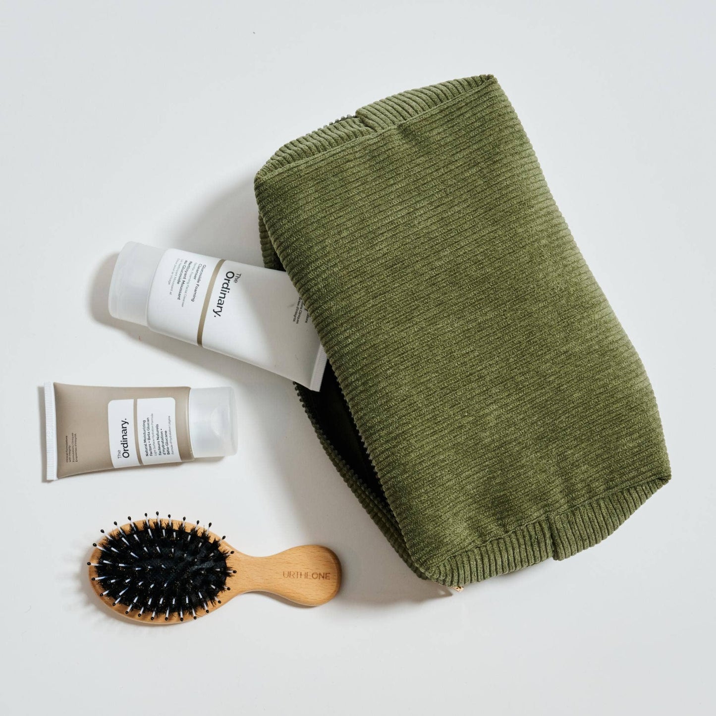 Cordially Yours - Corduroy Cosmetic & Travel Organizer Pouch