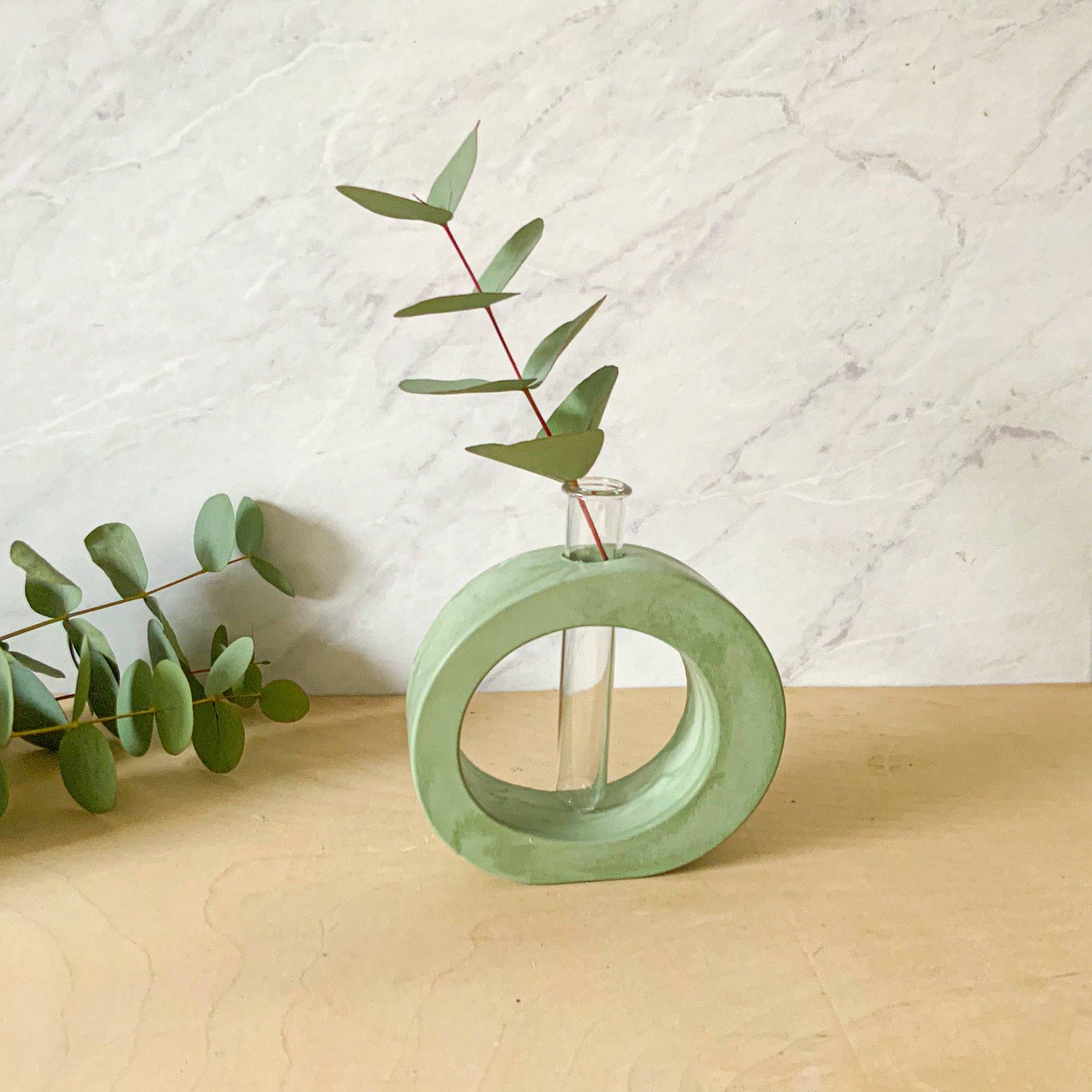 Propagation Station Modern Bud Vase | cement home decor