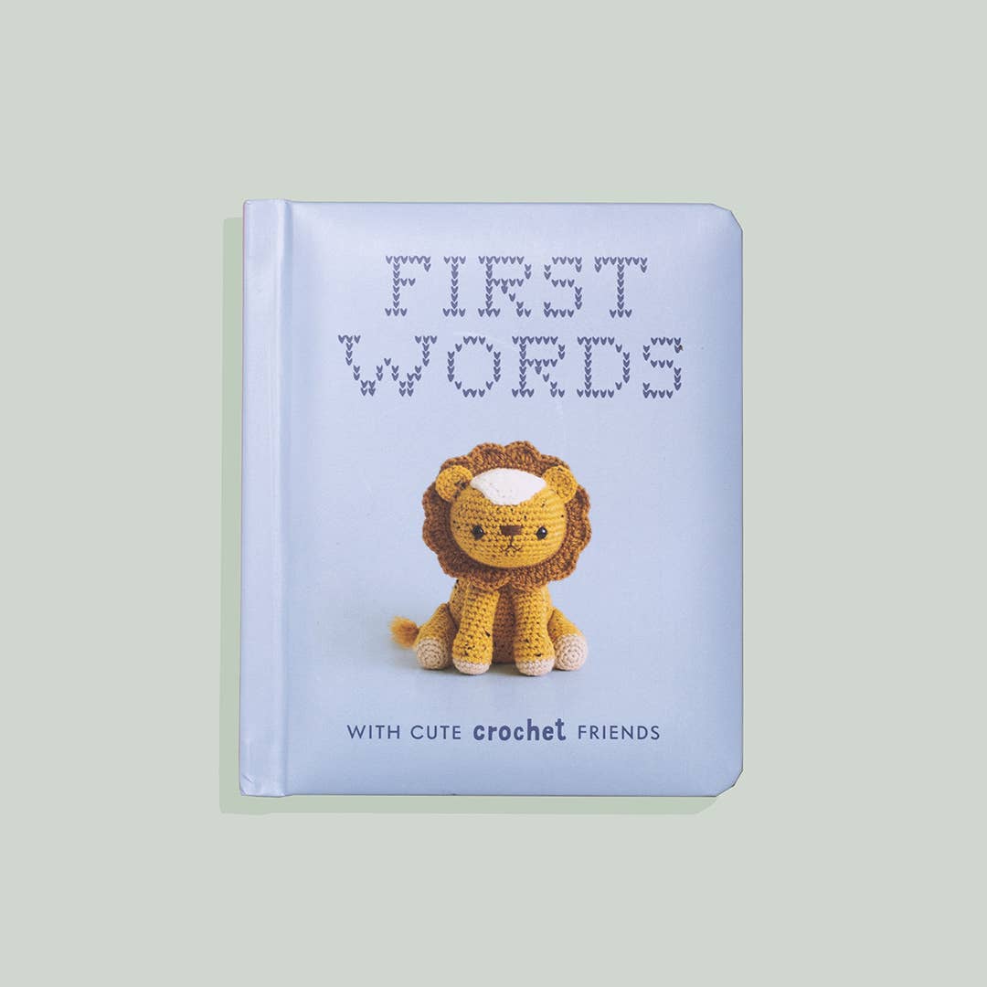 First Words with Cute Crochet Friends (Baby Board Book)