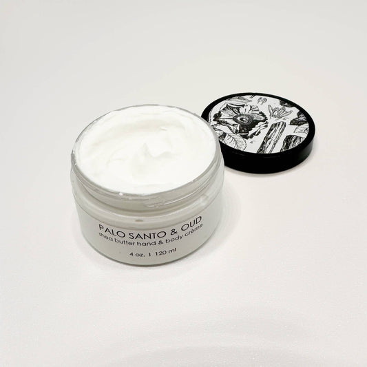 Palo Santo & Oud Shea Butter Hand & Body Creme