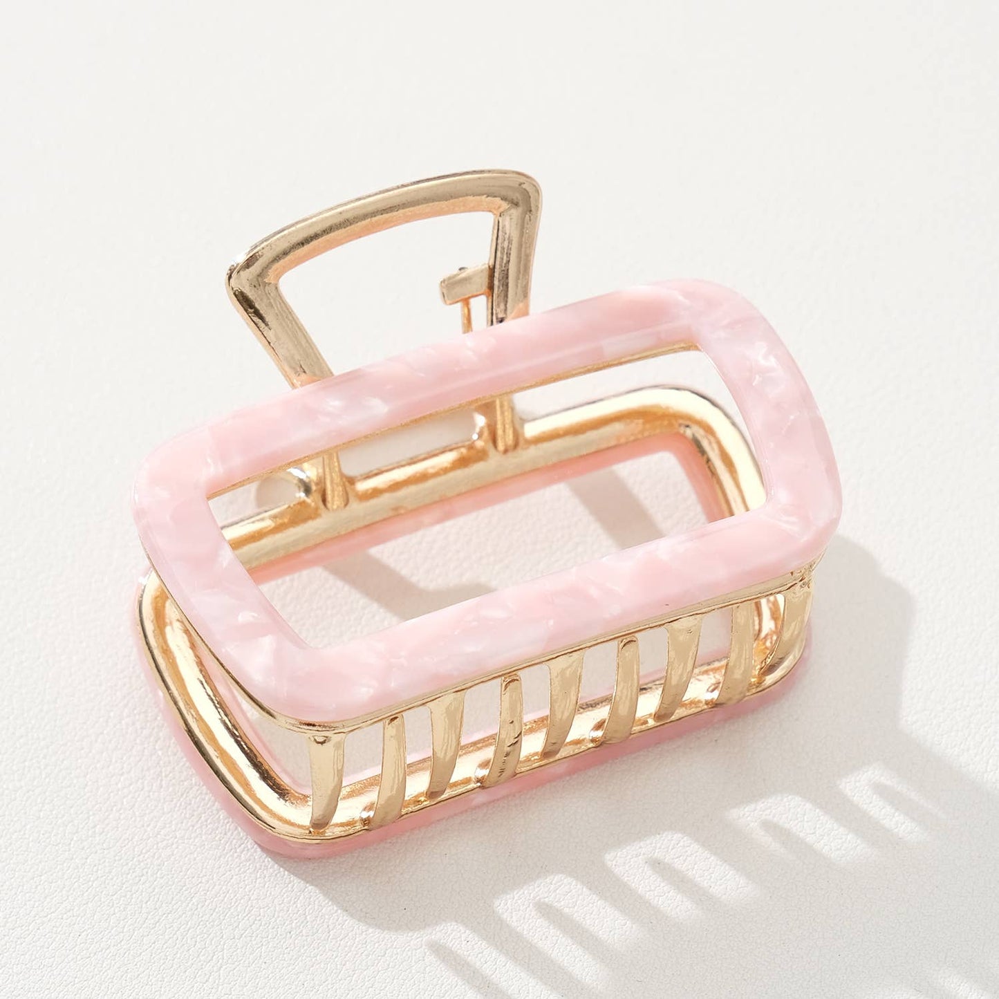 Harlow Core Rectangle Metal Claw Clip - Medium/Large