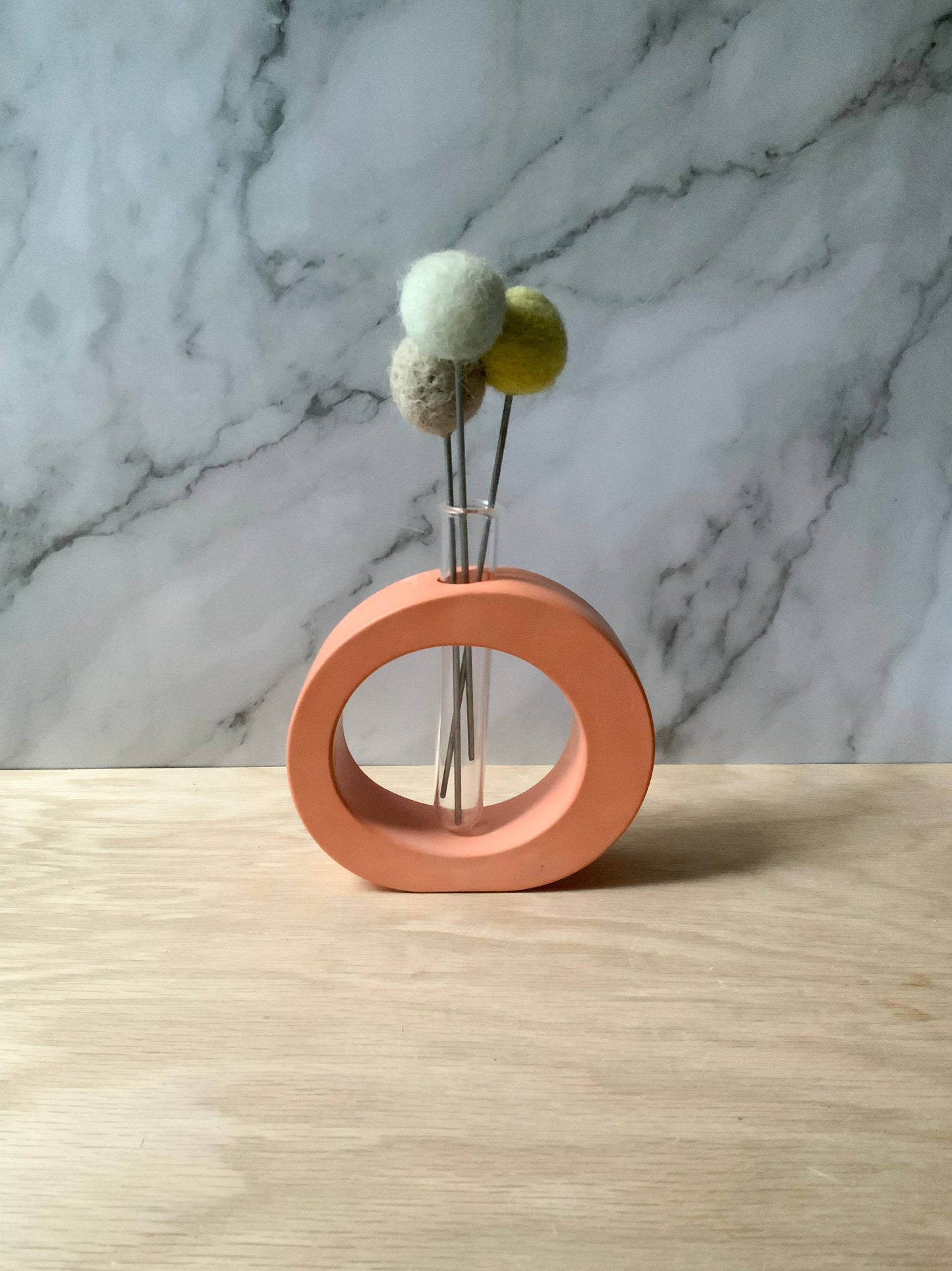 Propagation Station Modern Bud Vase | cement home decor