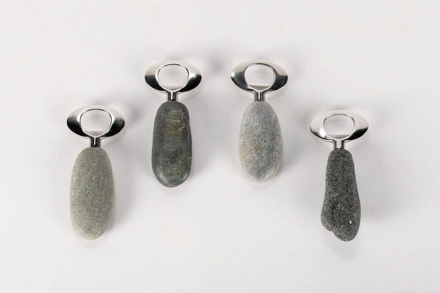 Nature-Inspired Stainless Steel  Stone Bottle Opener