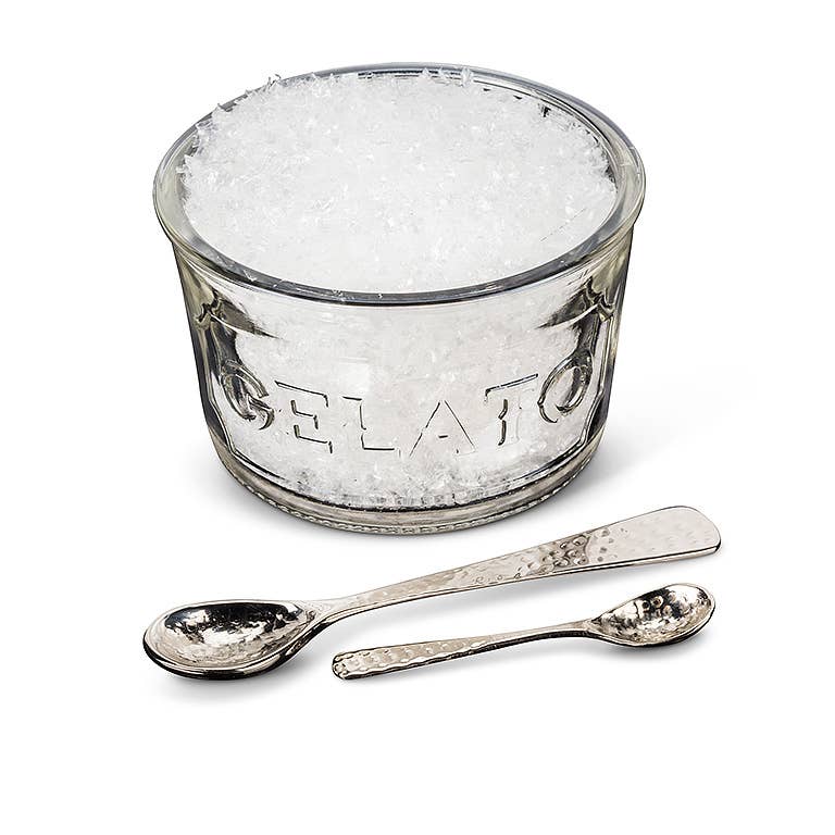 Mini Hammered Spoon-2.5" L