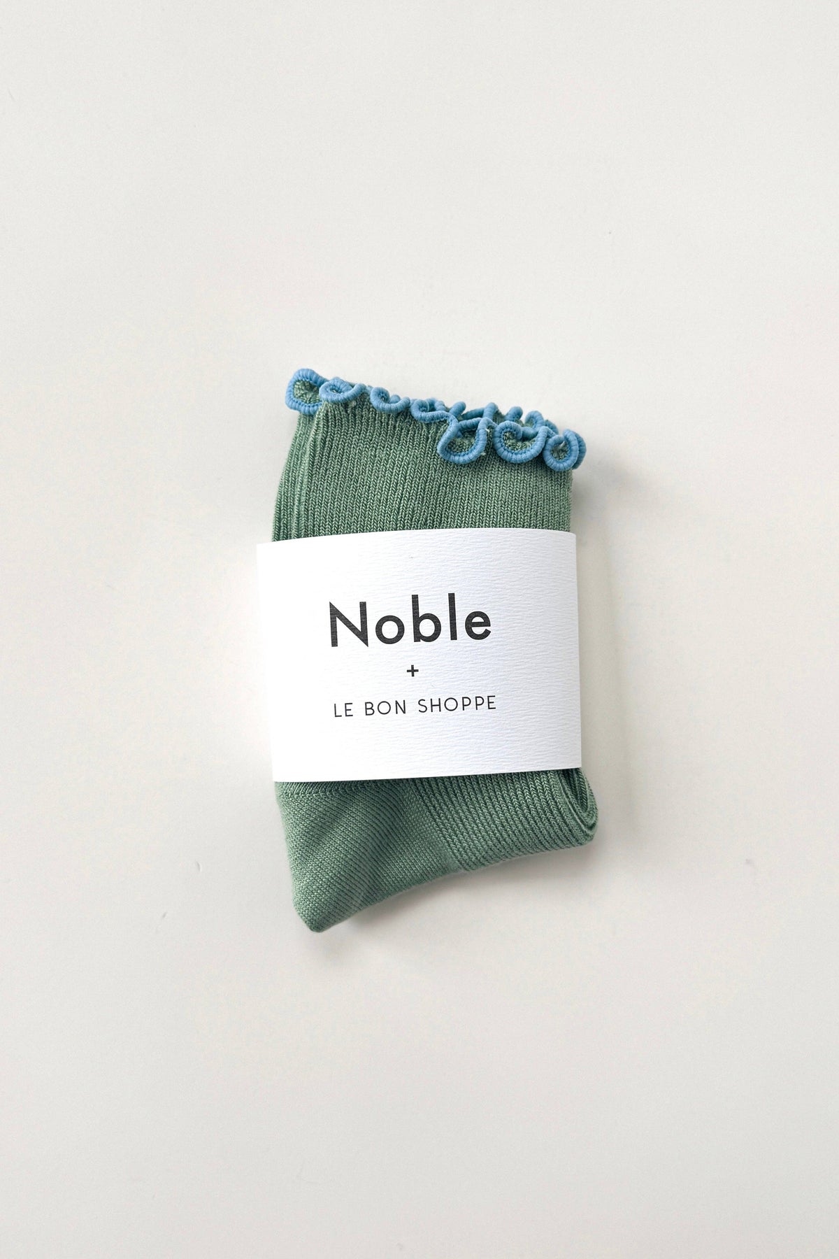 The Petite Ruffled Modal Socks