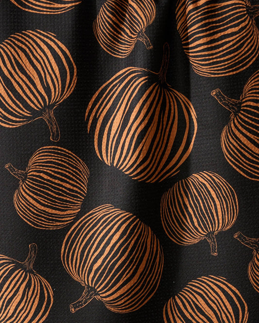 Pumpkin Noir Tea Towel