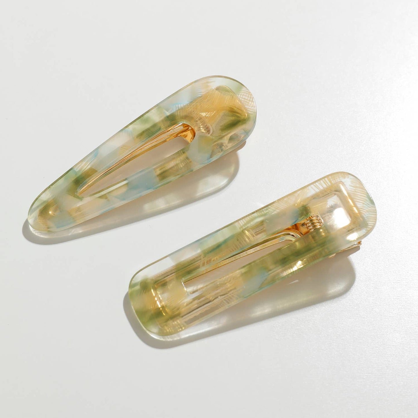 Gemma Garden Barrette Hair Clip (Set of 2)