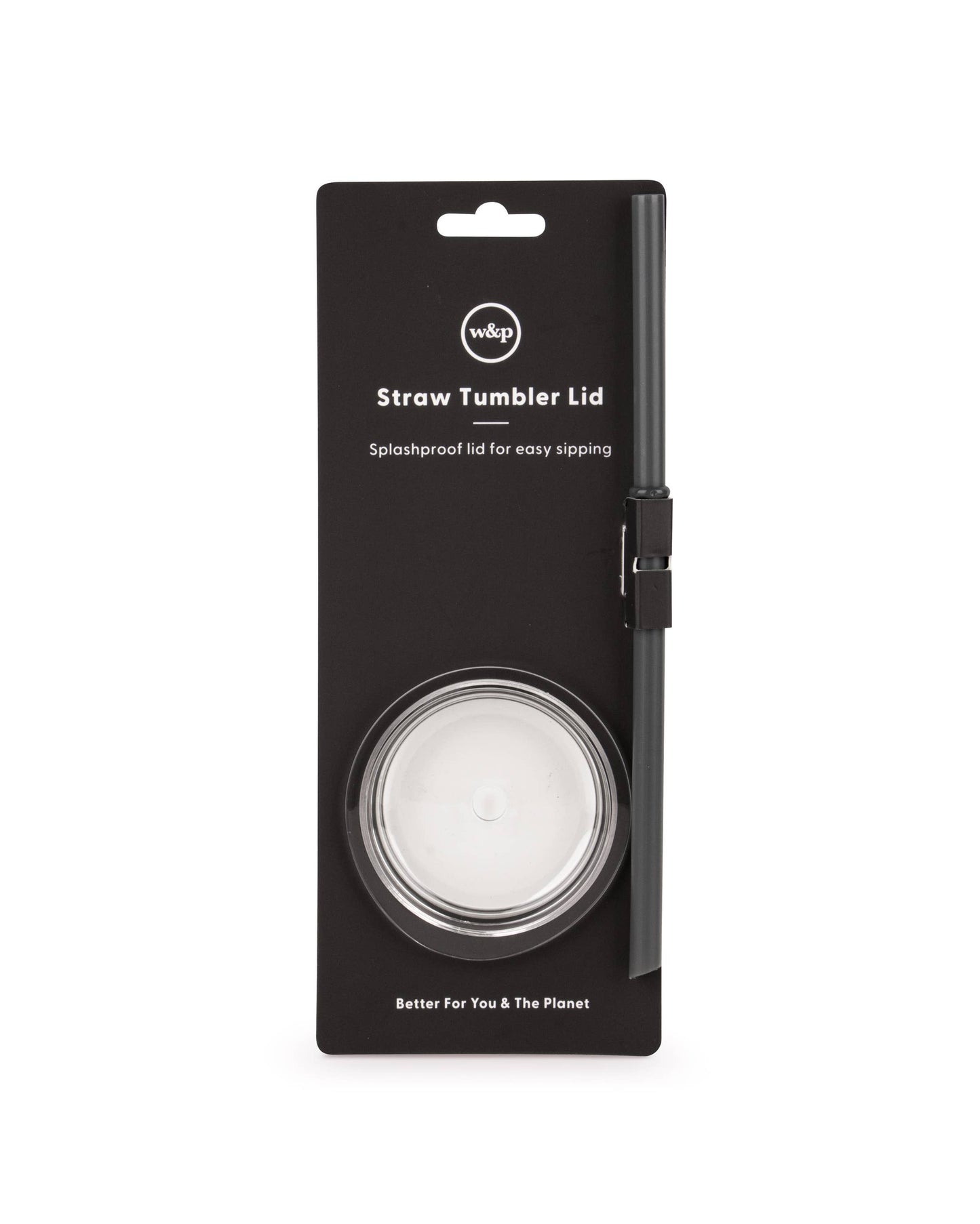 Straw Attachment Accessory Lid for Insulated Tumbler