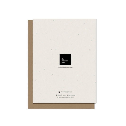 Modern Congrats Blank Card