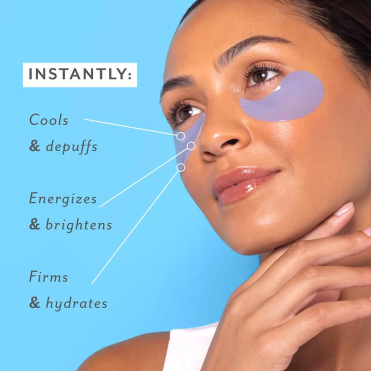 UNDEREYE Served on Chilled Ice Firming Under Eye Patches