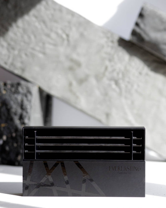 Black Everlasting Candle – Reusable Steel Candles [x1 Pack]