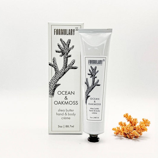 NEW Ocean & Oakmoss - Shea Butter Hand and Body Creme Tube