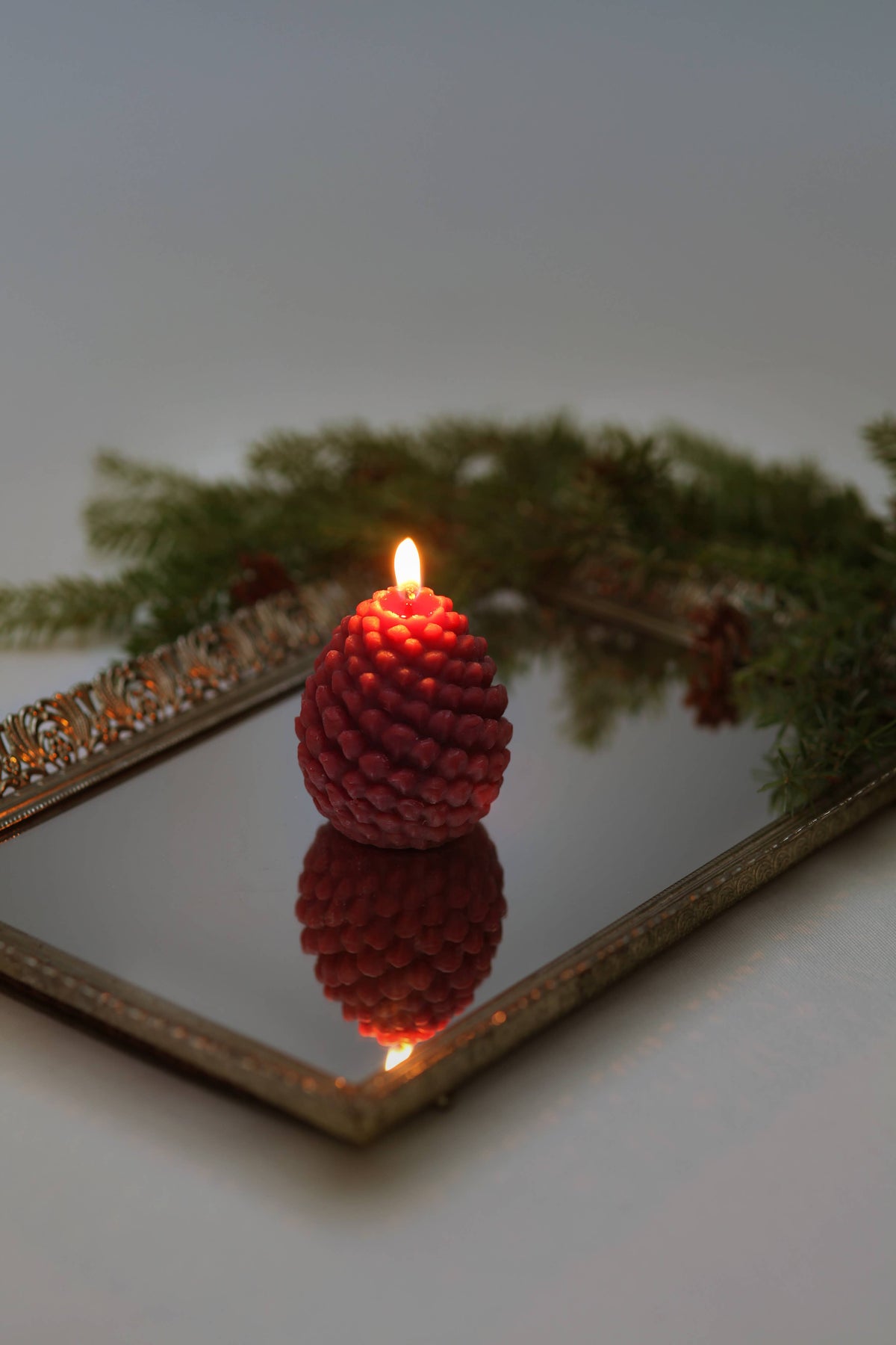 Mo&Co Home Exclusive: Sculpted Beeswax Pine Cones | 2 Sizes