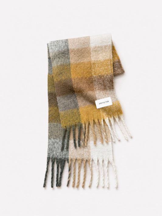 The Reykjavik Scarf - 100% Recycled - Golden Woodland - FW26