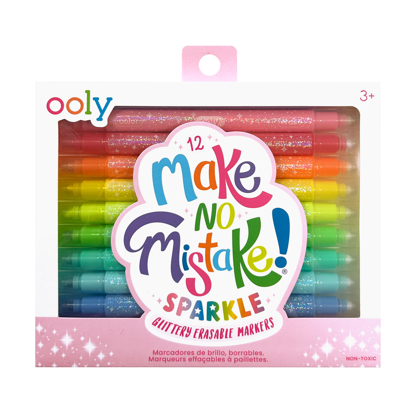 Make no Mistake!: Glittery Erasable Markers (Set of 12)