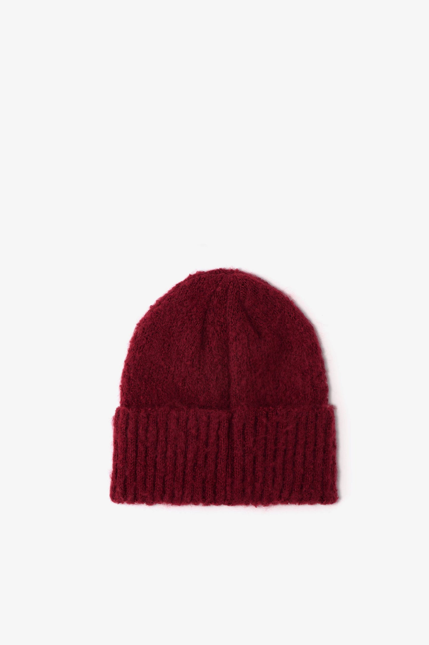 The Reykjavik Beanie Hat - Burgundy - FW25