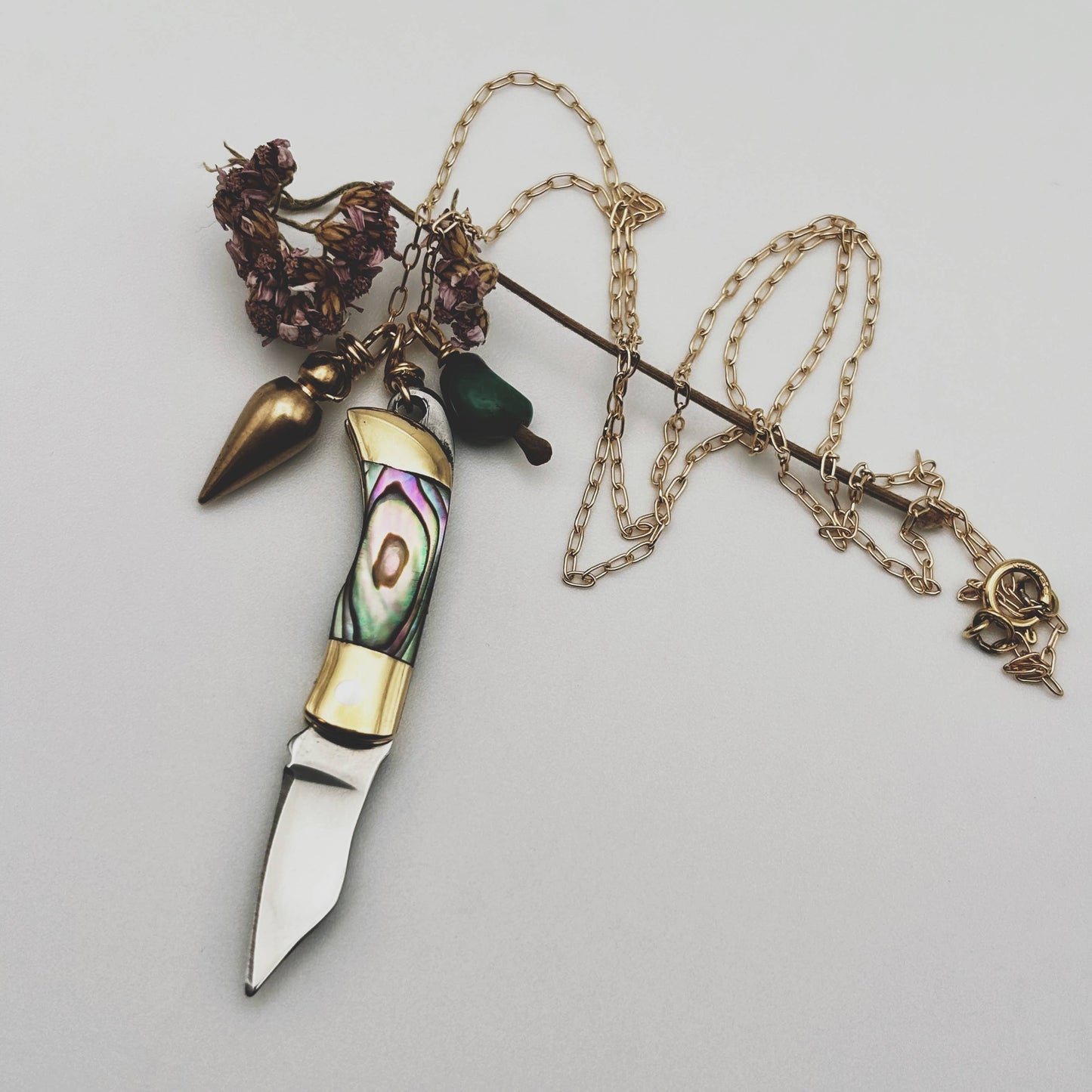 Billie Jr. Necklace (Abalone)