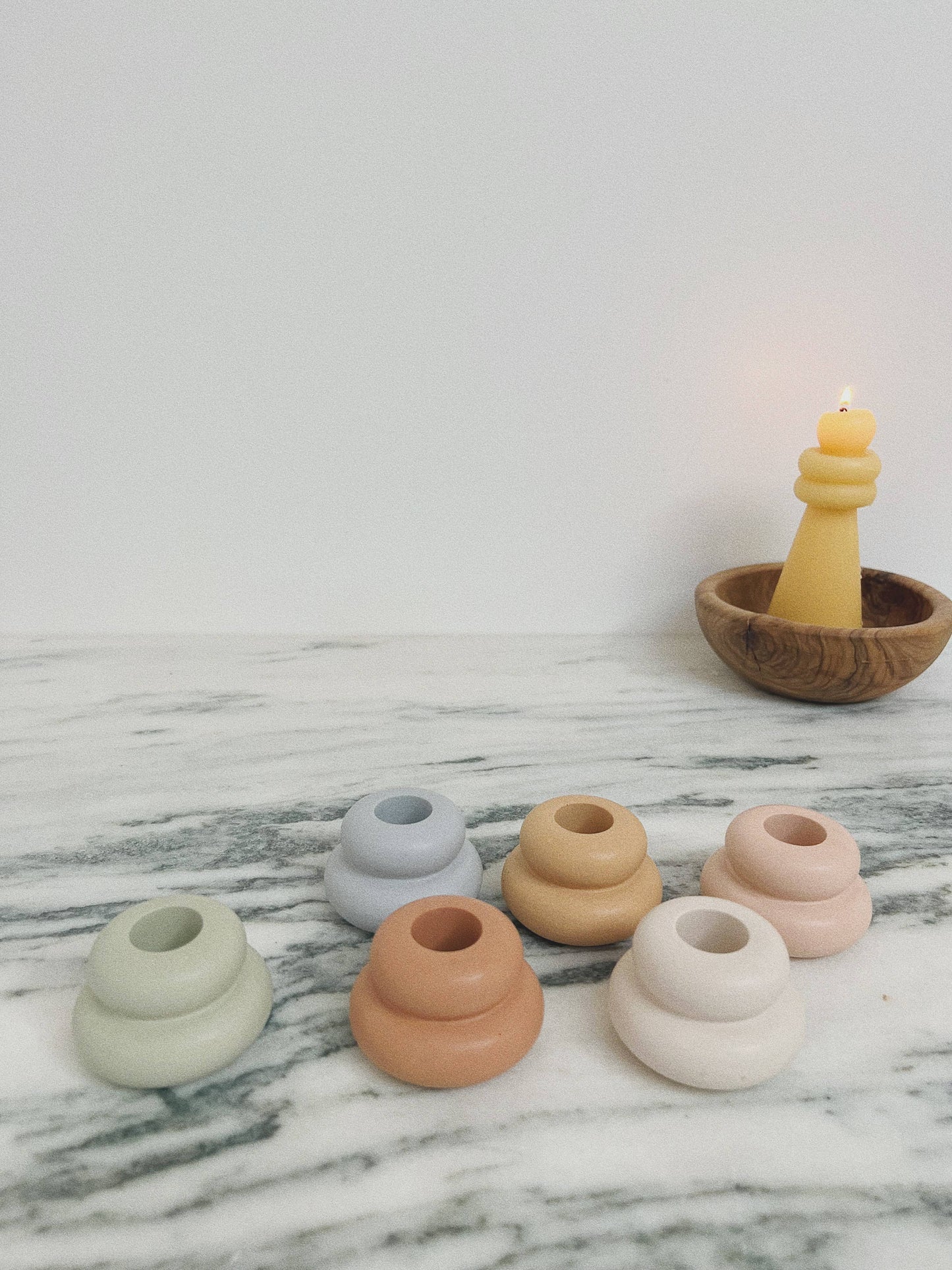 Stacked candle holder no.1