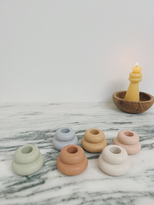 Stacked candle holder no.1