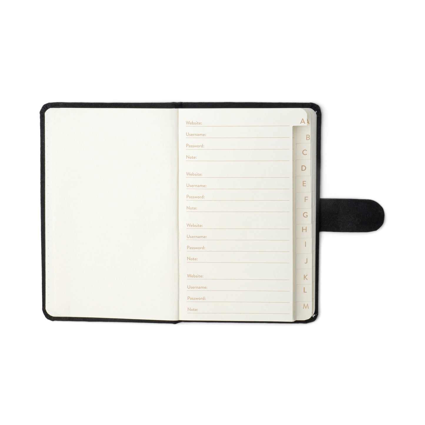 Mini Password Journal - "Shh"