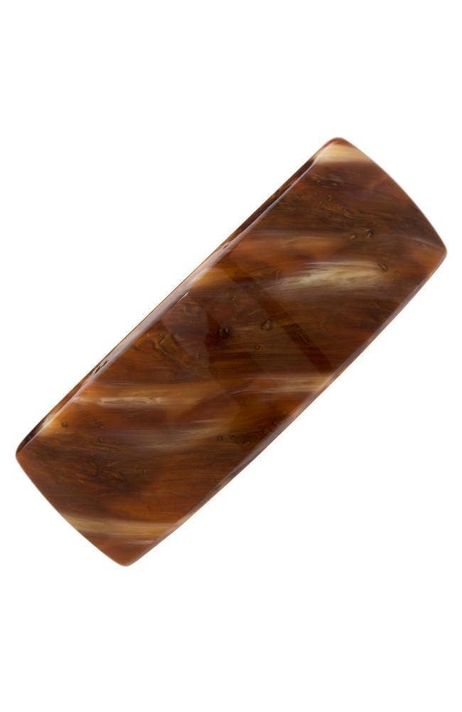 Rectangle Volume Barrette - Classic