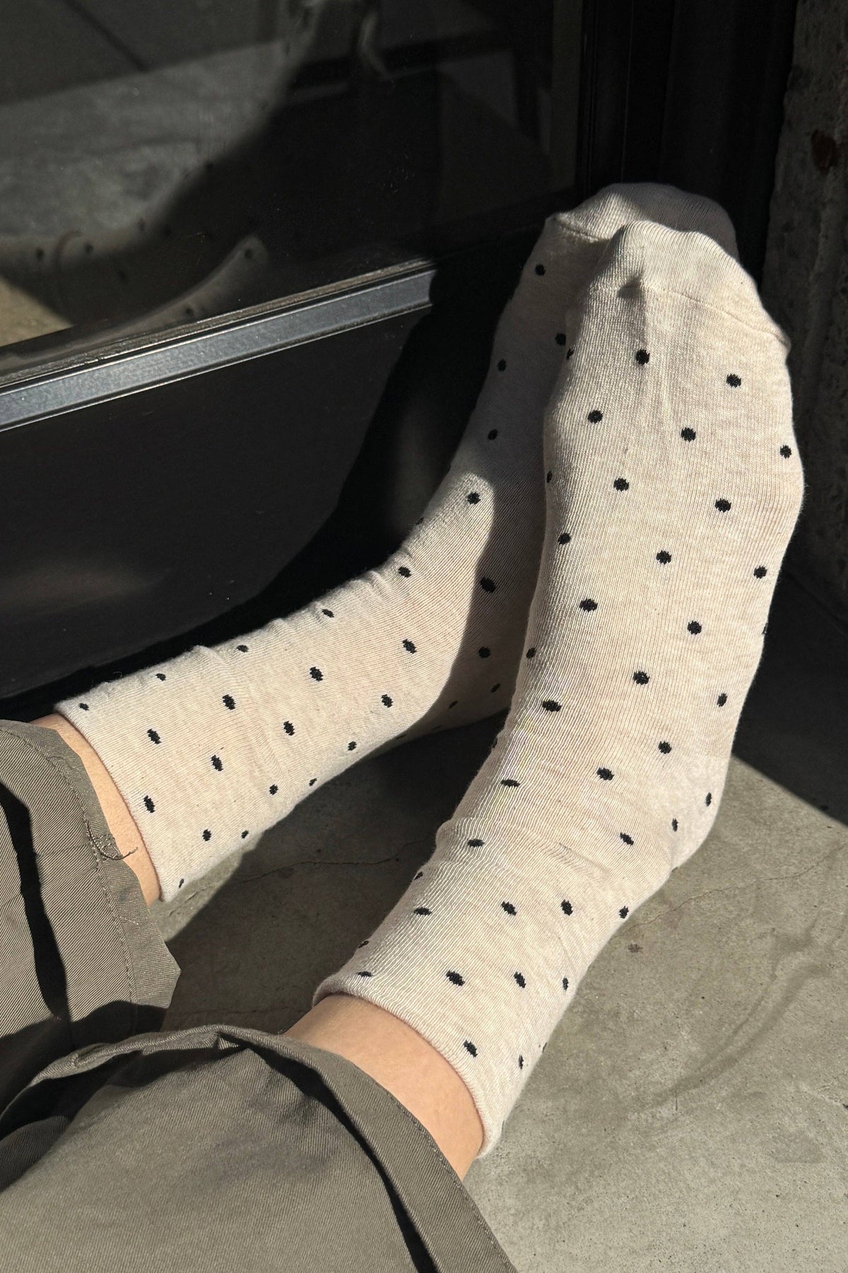 Polka Dot Sneaker Socks (wholesale)