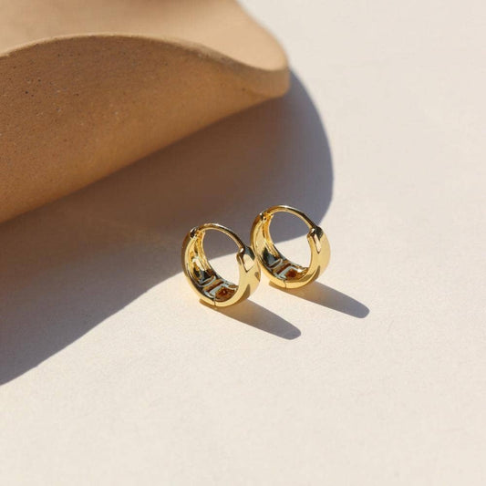 Mia Huggie Hoop Earrings