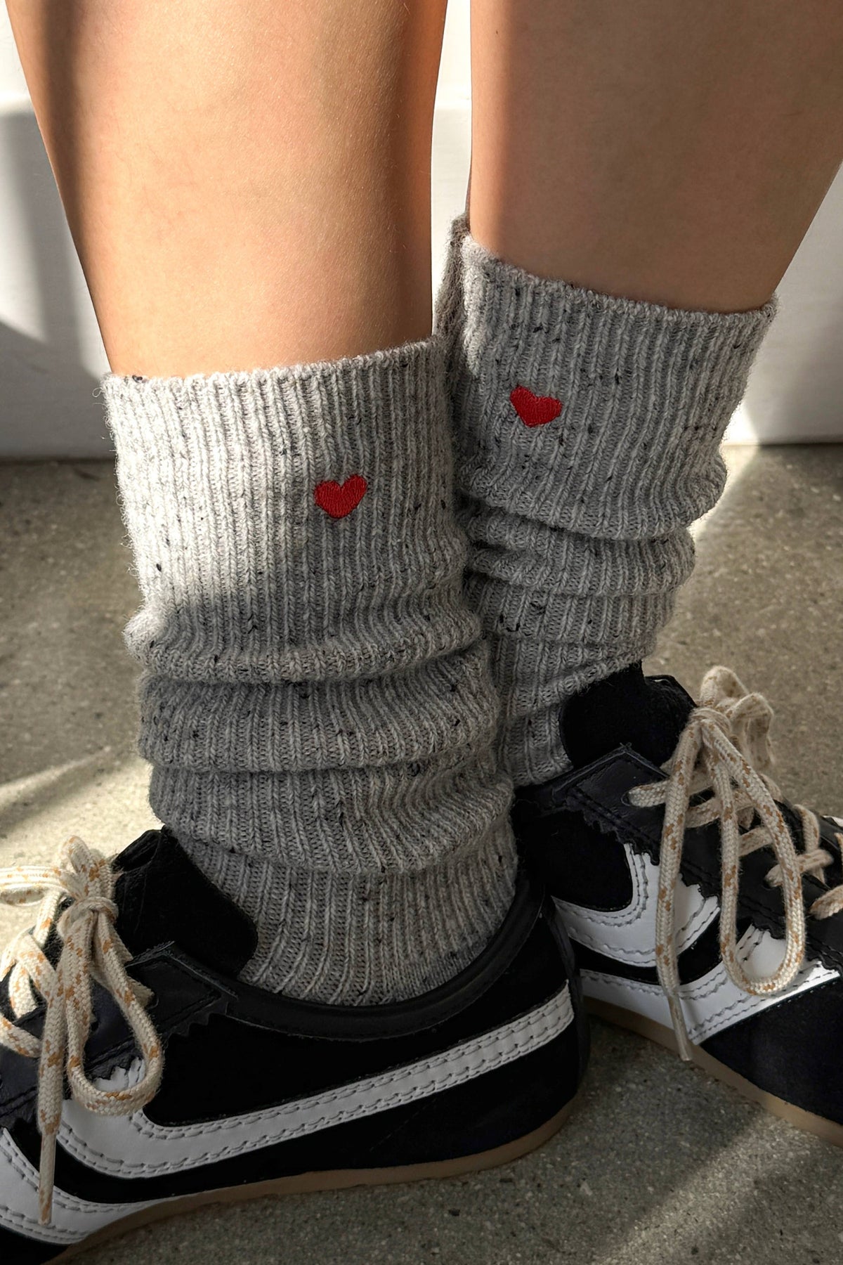Embroidered Snow Socks